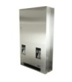 FROST 608-3-050 Vending Dispenser - Napkin/Tampon - $0.50ct - SST