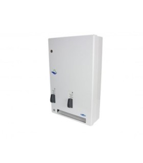 FROST 618-1-FREE Vending Dispenser-PushButton Napkin/Tampon Free- White - 618-1-FREE -  - [unit price]