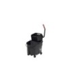 Rubbermaid FG1863896 Wave Brake 2.0 -Sidepress Combo 35qt w/DirtyBk-Blk, Price Per EA