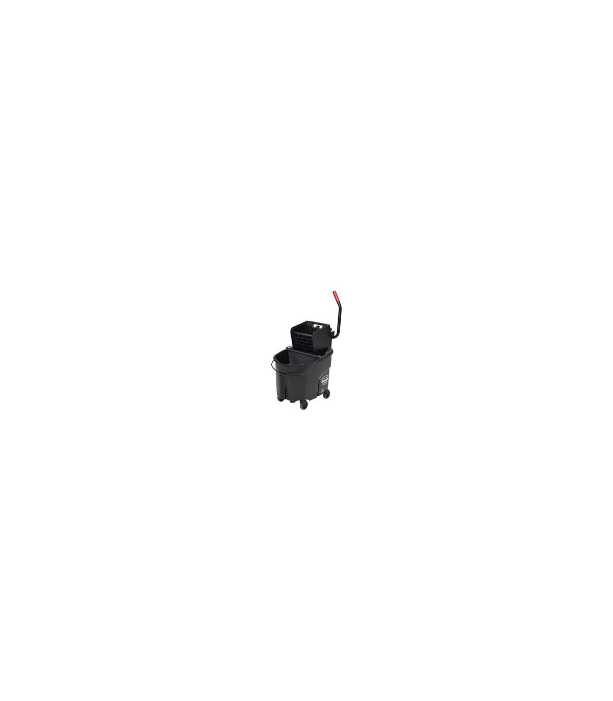 Rubbermaid FG1863896 Wave Brake 2.0 -Sidepress Combo 35qt w/DirtyBk-Blk, Price Per EA - FG1863896 -  - [unit price]