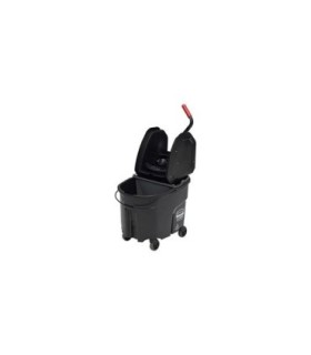 Rubbermaid FG1863898 Wave Brake 2.0 -Downpress Combo 35qt w/DirtyBk-Blk, Price Per EA - FG1863898 -  - [unit price]