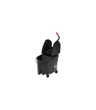 Rubbermaid FG1863898 Wave Brake 2.0 -Downpress Combo 35qt w/DirtyBk-Blk, Price Per EA - FG1863898 -  - [unit price]