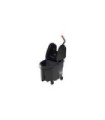 Rubbermaid FG1863898 Wave Brake 2.0 -Downpress Combo 35qt w/DirtyBk-Blk, Price Per EA