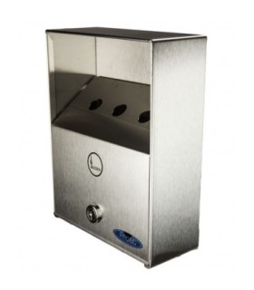 FROST 908 Smoking Receptacle - HD Outdoor Compact 7x9" - SST - 908 -  - [unit price]