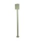 FROST 909-100 Smoking Receptacle - Ashtray Pedestal Only 6x6x48" - 909-100 -  - [unit price]