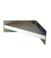 FROST 950-8X8 Shelf - HD Corner Style 8x8" - Stainless Steel