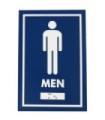 FROST 960 Signage - 4x6" Male w/Braille Washroom