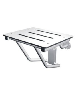 FROST 972 Shower Seat - Retractactable 18x16" - SST/White - 972 -  - [unit price]