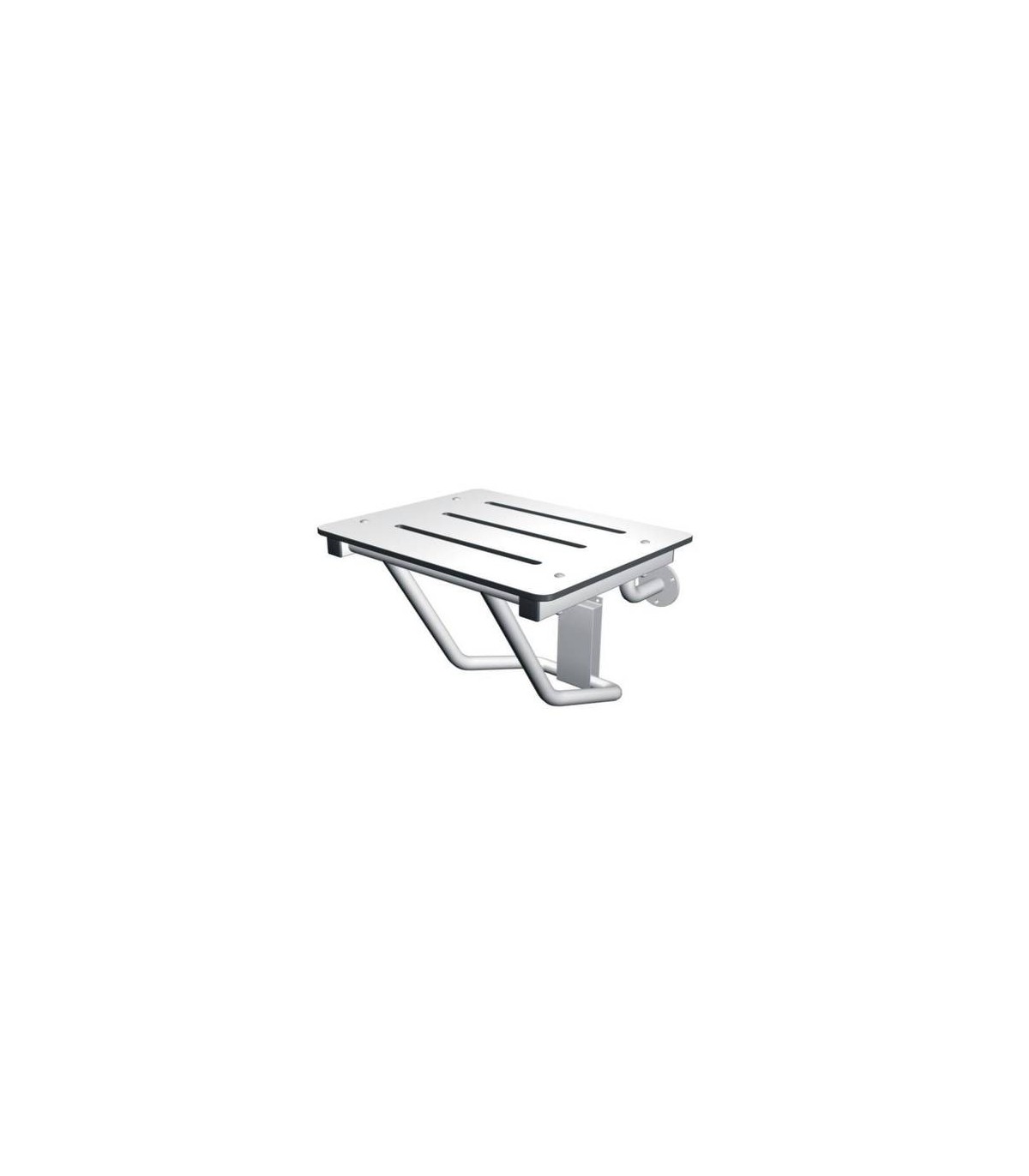 FROST 972 Shower Seat - Retractactable 18x16" - SST/White - 972 -  - [unit price]