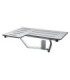 FROST 975-R Shower Seat - Retractable Right 33x14.5" - SST/White - 975-R -  - [unit price]