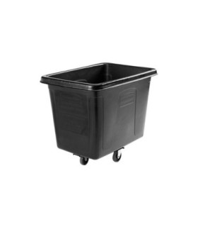 Rubbermaid FG1867537 SOP: Truck - Cube 16cuft w/Quiet Caster - Black[4616], Price Per EA - FG1867537 -  - [unit price]