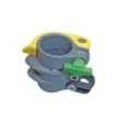 Unger 17169 Part - Hiflo Nlite 35mm Clamp Complete, Yellow