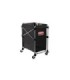 Rubbermaid FG1881749 Cart - X-Cart 4-Bushel Collapisable Basket - Black, Price Per EA - FG1881749 -  - [unit price]