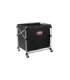 Rubbermaid FG1881750 Cart - X-Cart Collapsible 8-Bushel Basket - Black, Price Per EA - FG1881750 -  - [unit price]