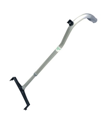 Unger 17926 Part - Telescopic Dustpan Handle w/Yoke Gray - 17926 -  - [unit price]