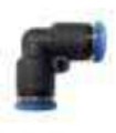 Unger 22811 Part - nLITE Quick Connector Angle 8x8mm 90 degrees