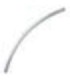 Unger 22813 Part - nLITE Brush Hose Piece Clear -5pk- - 22813 -  - [unit price]