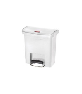 Rubbermaid FG1883554 SOP: Step On - Slim Jim Frontstep 4G - White [6142], Price Per EA - FG1883554 -  - [unit price]