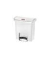 Rubbermaid FG1883554 SOP: Step On - Slim Jim Frontstep 4G - White [6142], Price Per EA