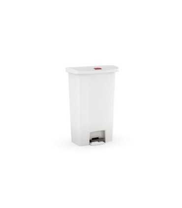 Rubbermaid FG1883559 SOP: Step On - Slim Jim Frontstep 18G - White [6145], Price Per EA - FG1883559 -  - [unit price]