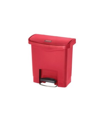 Rubbermaid FG1883563 SOP: Step On - Slim Jim Frontstep 4G - Red [6142], Price Per EA - FG1883563 -  - [unit price]