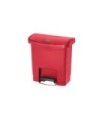 Rubbermaid FG1883563 SOP: Step On - Slim Jim Frontstep 4G - Red [6142], Price Per EA