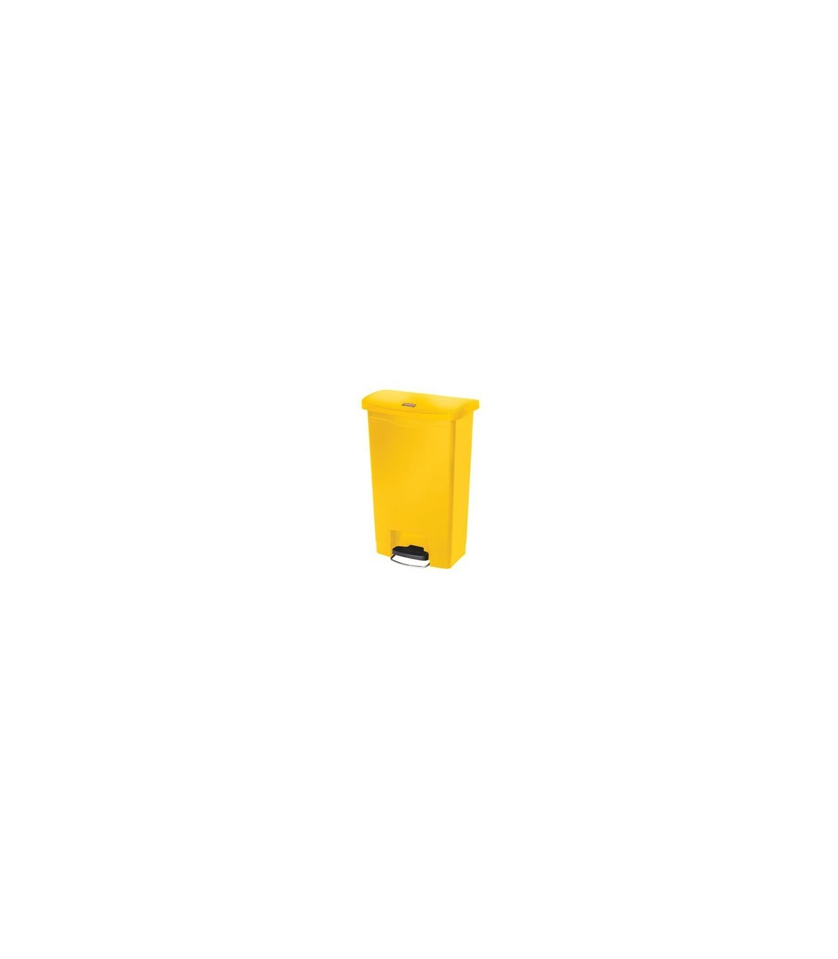 Rubbermaid FG1883575 SOP: Slim Jim 50L/13G Fs Resin Step On Yellow, Price Per CS - FG1883575 -  - [unit price]