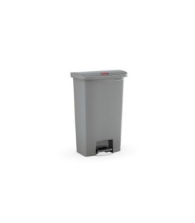 Rubbermaid FG1883600 SOP: Step On - Slim Jim Frontstep 8G - Gray [6143], Price Per EA - FG1883600 -  - [unit price]