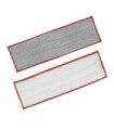 Unger EF40R SOP: Excella 20" Restroom Cleaning Pad - Gray/Red
