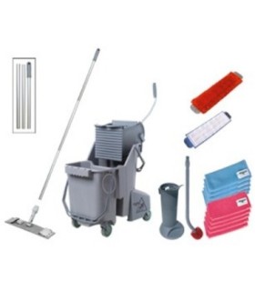 Unger FMK01 SmartColor Cleaning Kit-Combo/handle/pads/wipes/brush- - FMK01 -  - [unit price]