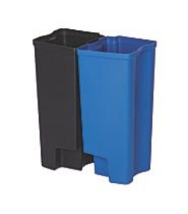 Rubbermaid FG1883627 Final Sale: Dual Liner Only Slim Jim Frontstep 8G-Blk/B, Price Per EA - FG1883627 -  - [unit price]