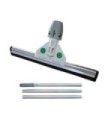 Unger HM30K Smart Fit Water Wand Heavy Duty Floor Squeegee Kit 30"