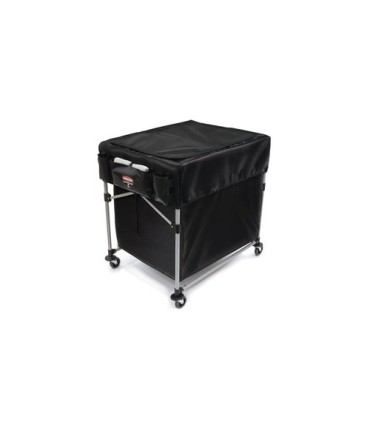 Rubbermaid FG1889864 SOP: Cart - X-Cart 8 Bushel Large Cover Only - Black, Price Per EA - FG1889864 -  - [unit price]