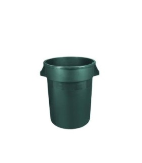 Rubbermaid FG1892473 Final Sale: Brute Cont Straightwall 32G - Green, Price Per EA - FG1892473 -  - [unit price]