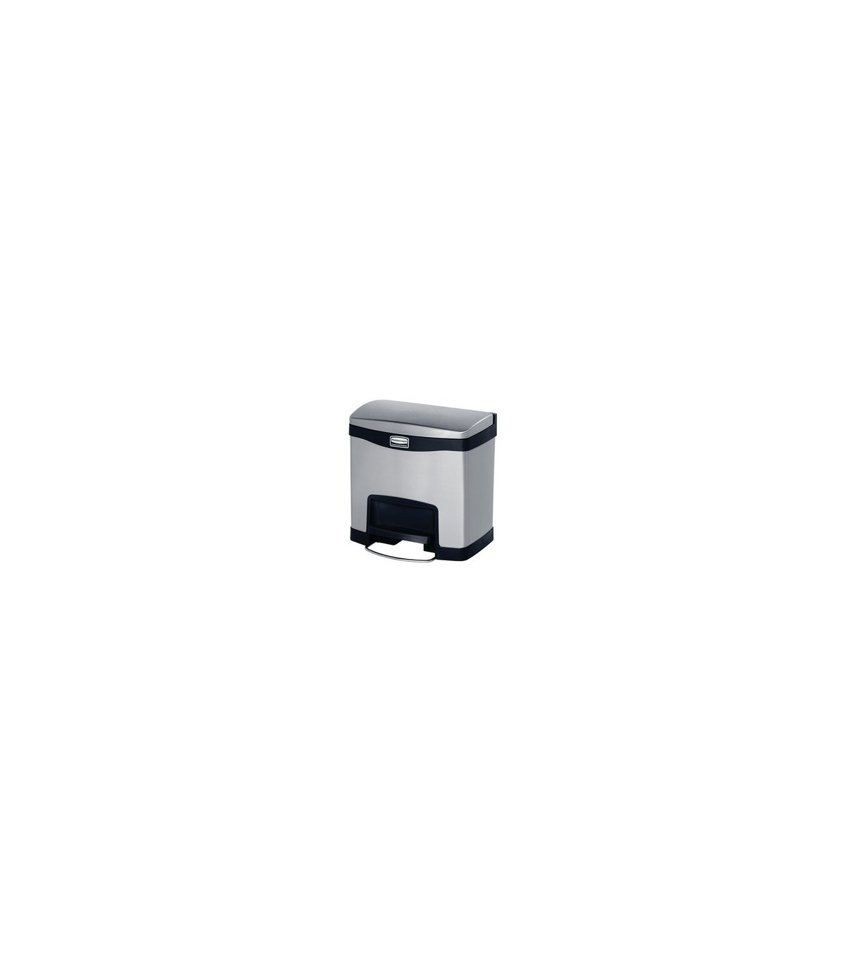 Rubbermaid FG1901982 SOP: Step On - Slim Jim Frontstep Metal 4G - Black, Price Per EA - FG1901982 -  - [unit price]