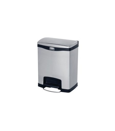 Rubbermaid FG1901985 SOP: Step On - Slim Jim Frontstep Metal 8G - Black, Price Per EA - FG1901985 -  - [unit price]