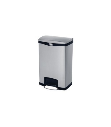 Rubbermaid FG1901992 SOP: Step On - Slim Jim Frontstep Metal 13G - Black, Price Per EA - FG1901992 -  - [unit price]