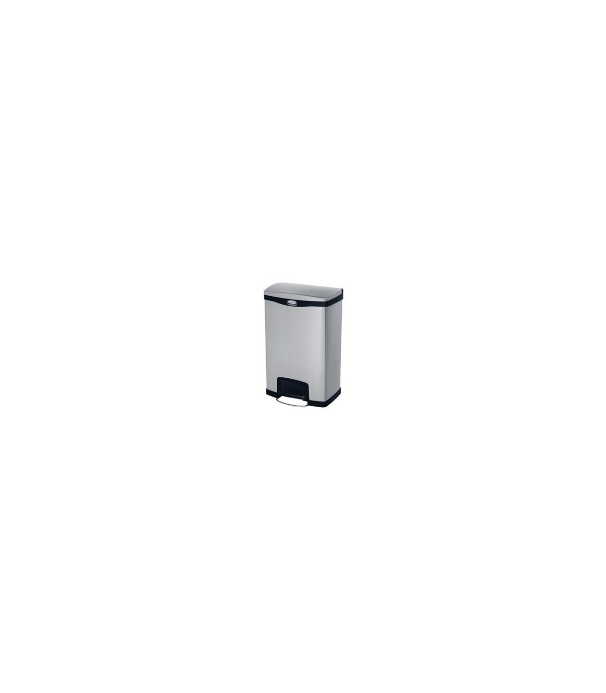 Rubbermaid FG1901992 SOP: Step On - Slim Jim Frontstep Metal 13G - Black, Price Per EA - FG1901992 -  - [unit price]