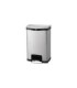 Rubbermaid FG1901994 OBS: Step On -Slim Jim Frontstep Metal w/DualLiner 13G-Black, Price Per EA - FG1901994 -  - [unit price]
