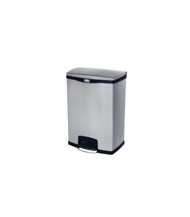 Rubbermaid FG1901999 SOP: Step On - Slim Jim Frontstep Metal 24G - Black, Price Per EA - FG1901999 -  - [unit price]