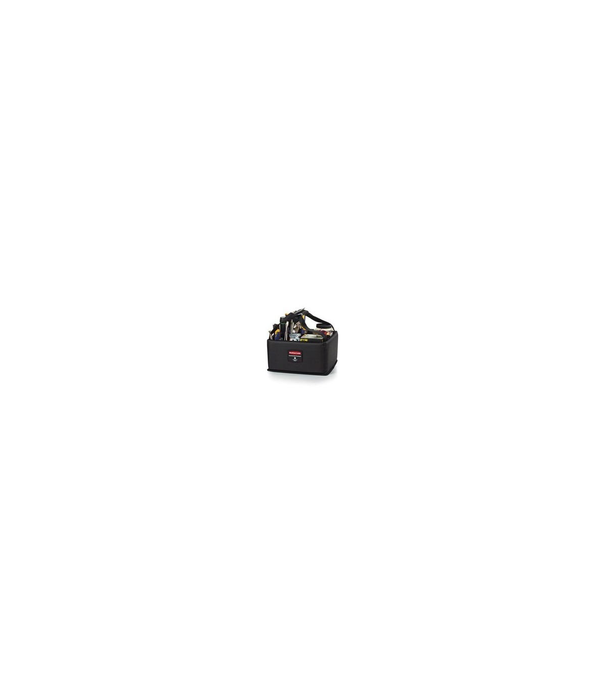 Rubbermaid FG1902459 OBS: Quick Cart - Caddy Small - Dark Gray, Price Per EA - FG1902459 -  - [unit price]