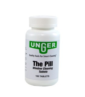 Unger PLBTL The Pill Glass Cleaner 100ct Bottle 12pk - PLBTL -  - [unit price]