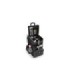 Rubbermaid FG1902465 SOP: Quick Cart - Large - Dark Gray, Price Per EA - FG1902465 -  - [unit price]