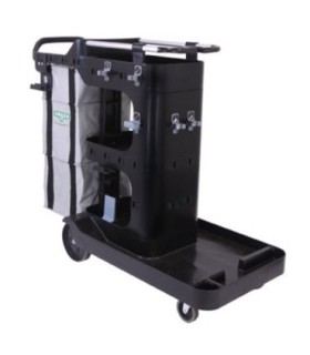 Unger RRBSC RestroomRx Double Supply Cart - RRBSC -  - [unit price]