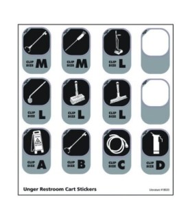 Unger RRICN Part - Tool Icons Sticker Sheet - RRICN -  - [unit price]
