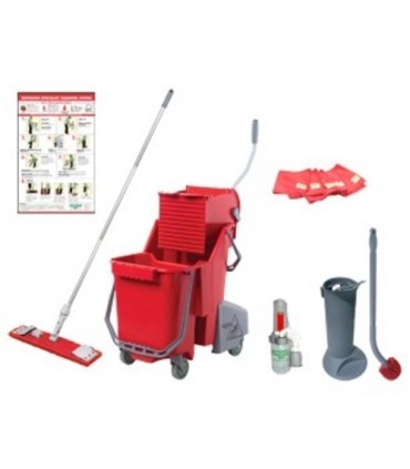 Unger RRPRO SOP: ProRestroom Daily Cleaning Kit MicroMop - RRPRO -  - [unit price]