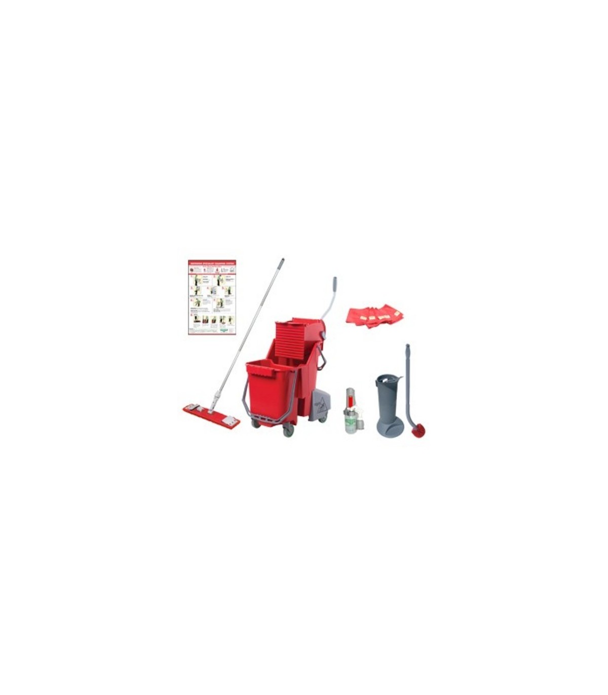Unger RRPRO SOP: ProRestroom Daily Cleaning Kit MicroMop - RRPRO -  - [unit price]