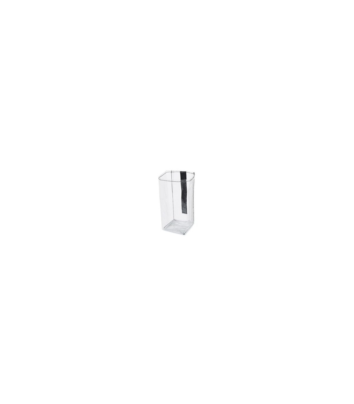 Rubbermaid FG1919270 SOP: Quick Cart - Plastic Pocket Liner - Clear, Price Per EA - FG1919270 -  - [unit price]