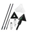 Unger SRKB1 SOP: Stingray - Refillable System Kit 10' - Handheld