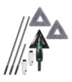 Unger SRKB4 SOP: Stingray - Microfiber System Kit 10' Refillable
